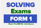Ushetu DC Form One Annual Exam 2025, Buchosa DC Form One Annual Joint Examination 2025 Witha Marking Schemes, Dara ES Salaam City Form One Annual Exams 2025 With Marking Schemes, Markaz Islamic Form One Midterm Examination September 2025, Glory SS Form One Midterm Exams August 2025, HAI DC Form One Joint Midterm Exams August 2025 With Marking Schemes, Mkalama DC Form One Terminal Exam 2025 With Marking Schemes, JIEPSS Form One Joint Terminal Examination 2025, Ilemela MC Form One Joint Terminal Exams 2025 With Marking Schemes, Hai DC Form One Terminal Exam May 2025, Nkerege SS Form One Terminal Exam May 2025, Shinyanga DC Form One Midterm Exams March 2025, ISESE Form One Midterm Exams 2025 With Answers, Luqman Islamic Form One Midterm Exam March 2025 , ATHENA Form One Midterm Exams March 2025, FORM 1 EXAMINATIONS