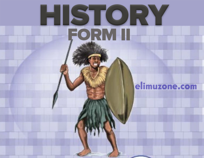 HISTORY NOTES FORM TWO NEW SYLLABUS ALL TOPICS, HISTORY FORM II TWO NOTES