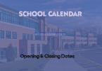 SCHOOL CALENDAR-MIHULA