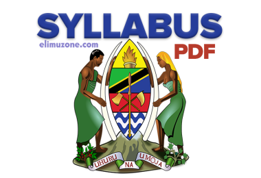 SYLLABUS FOR PRIMARY AND SECONDARY SCHOOLS PDF